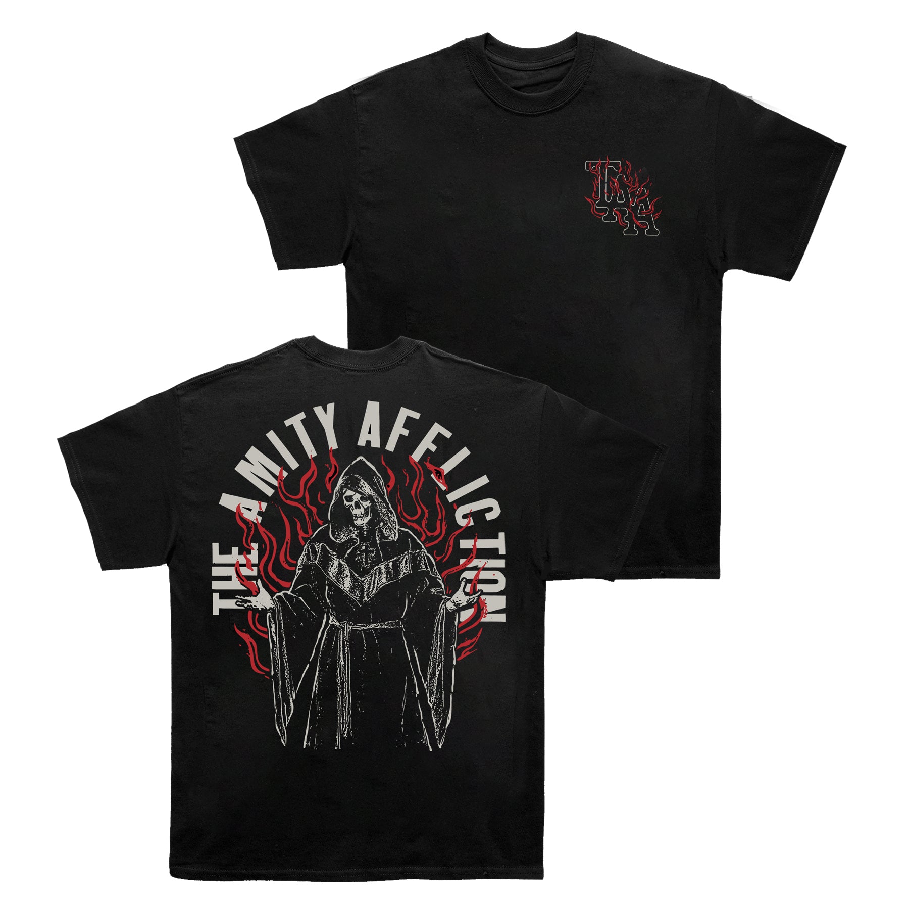 Fire Reaper - Black T-Shirt – The Amity Affliction