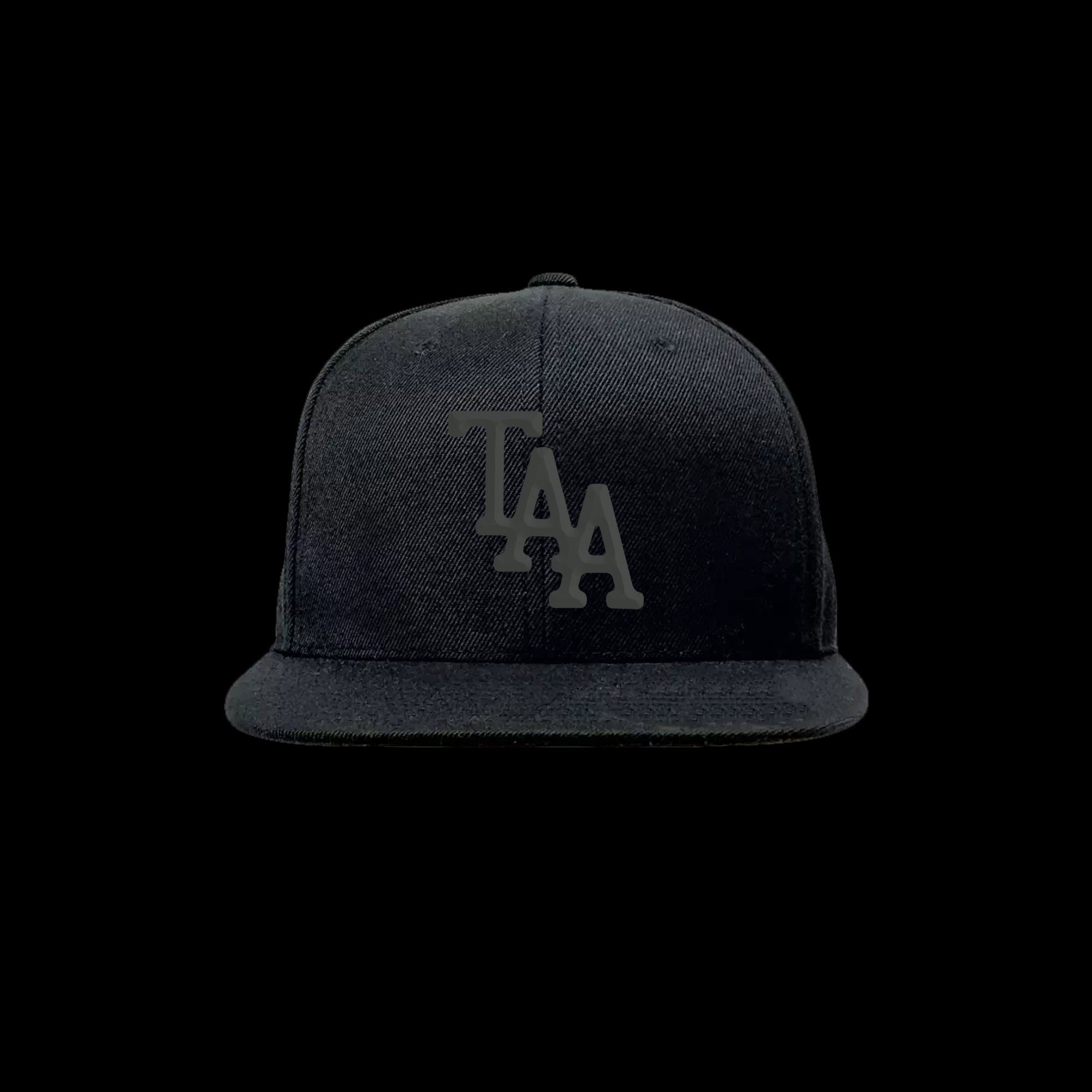 TAA Logo Black Snapback Hat