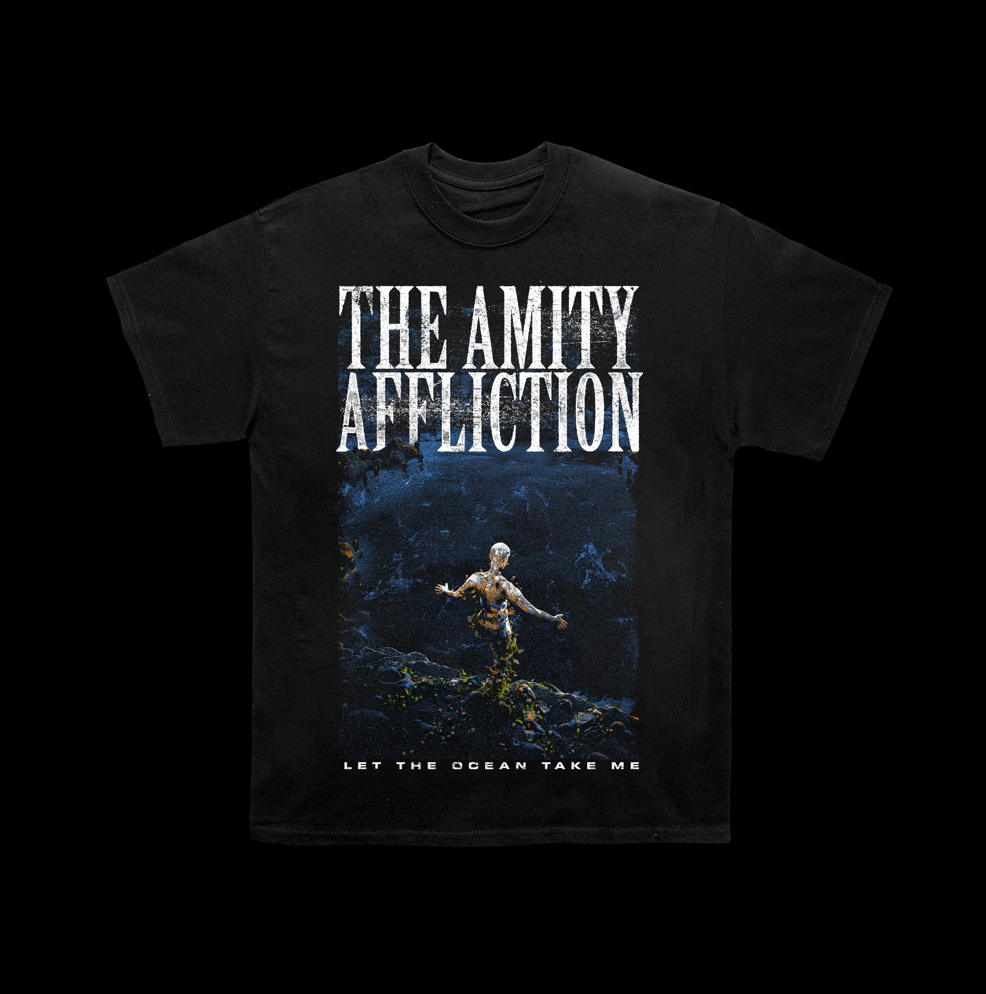 the amity affliction Let The Ocean Take Me (Redux) Black T-Shirt