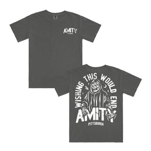 the amity affliction Pittsburgh - Pepper T-Shirt front and back