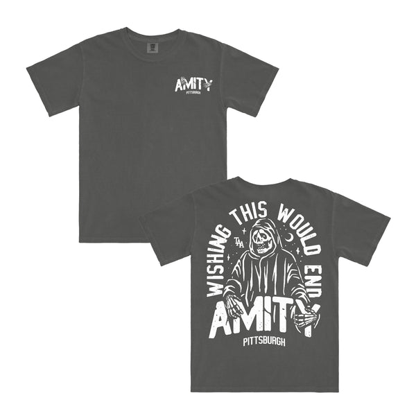 the amity affliction Pittsburgh - Pepper T-Shirt front and back