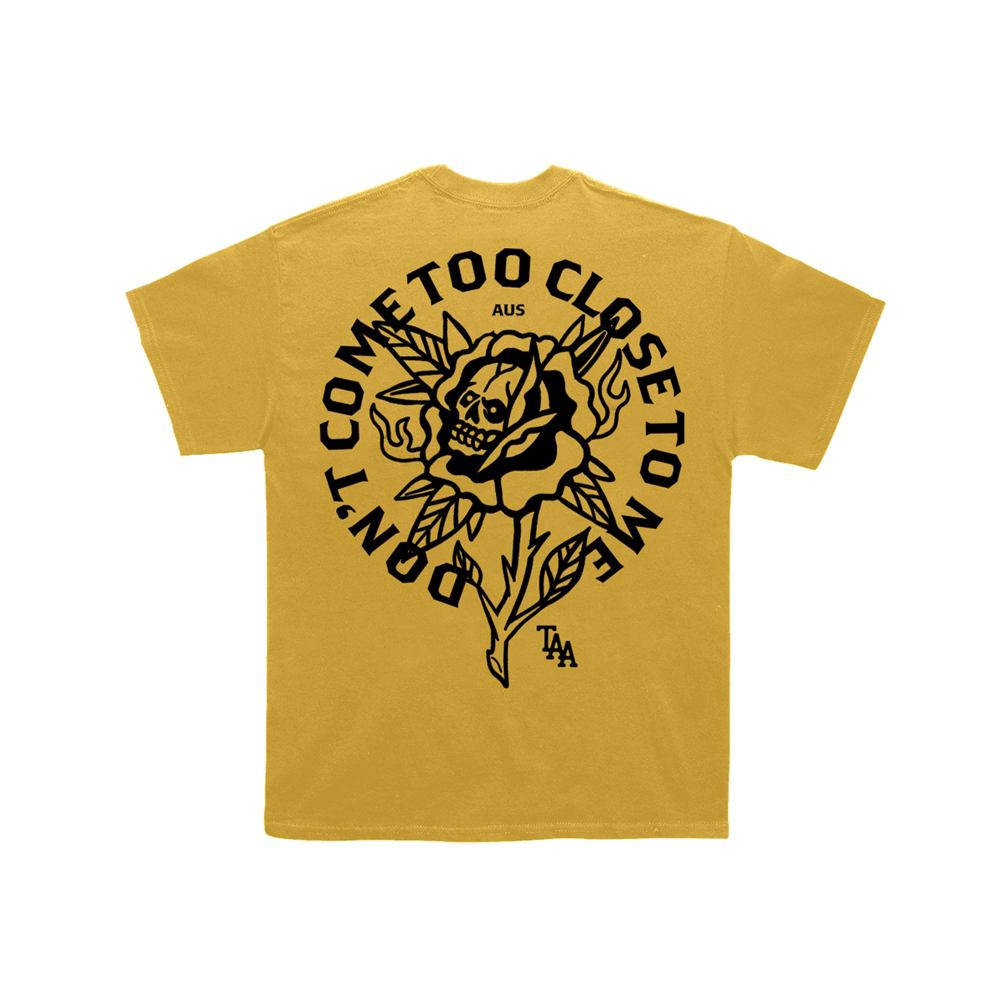 Flower - Gold T-Shirt – The Amity Affliction