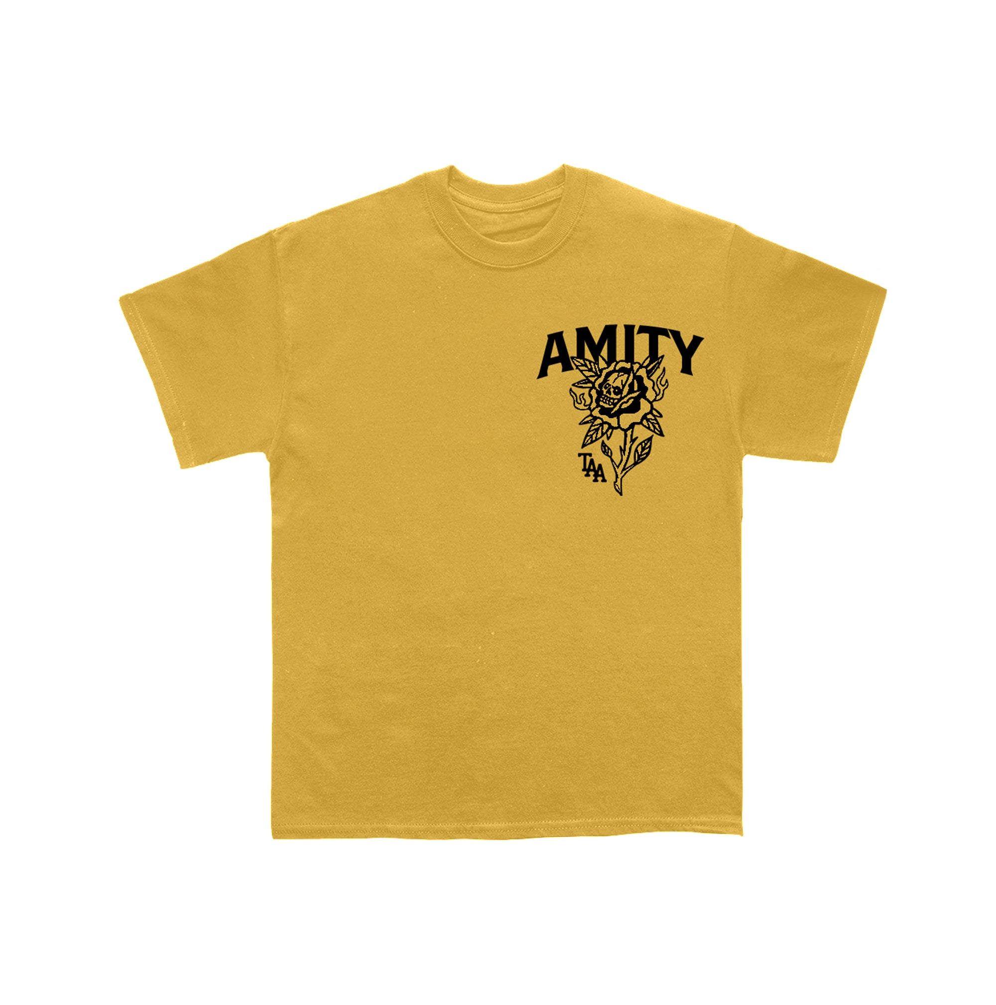 Flower - Gold T-Shirt – The Amity Affliction